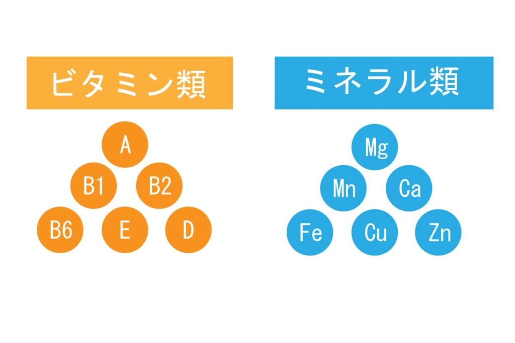 ビタミンミネラル